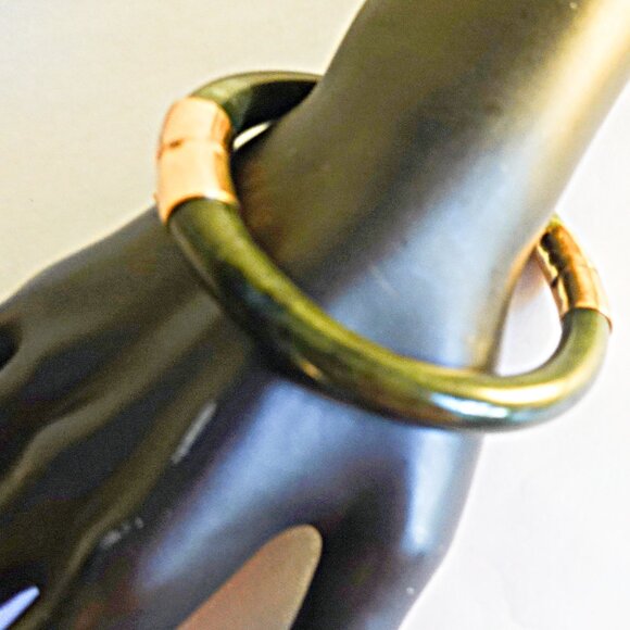 Green Jade Gemstone Bangle Bracelet